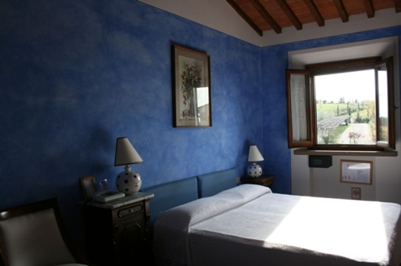 villa room at La Boscarecce